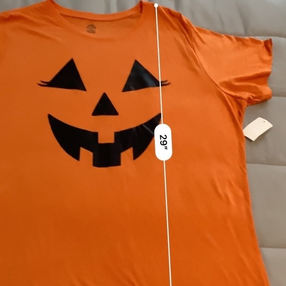 Halloween Jack O’lantern T-shirt Women’s 2X (20W/22W) New​ - Picture 7 of 8